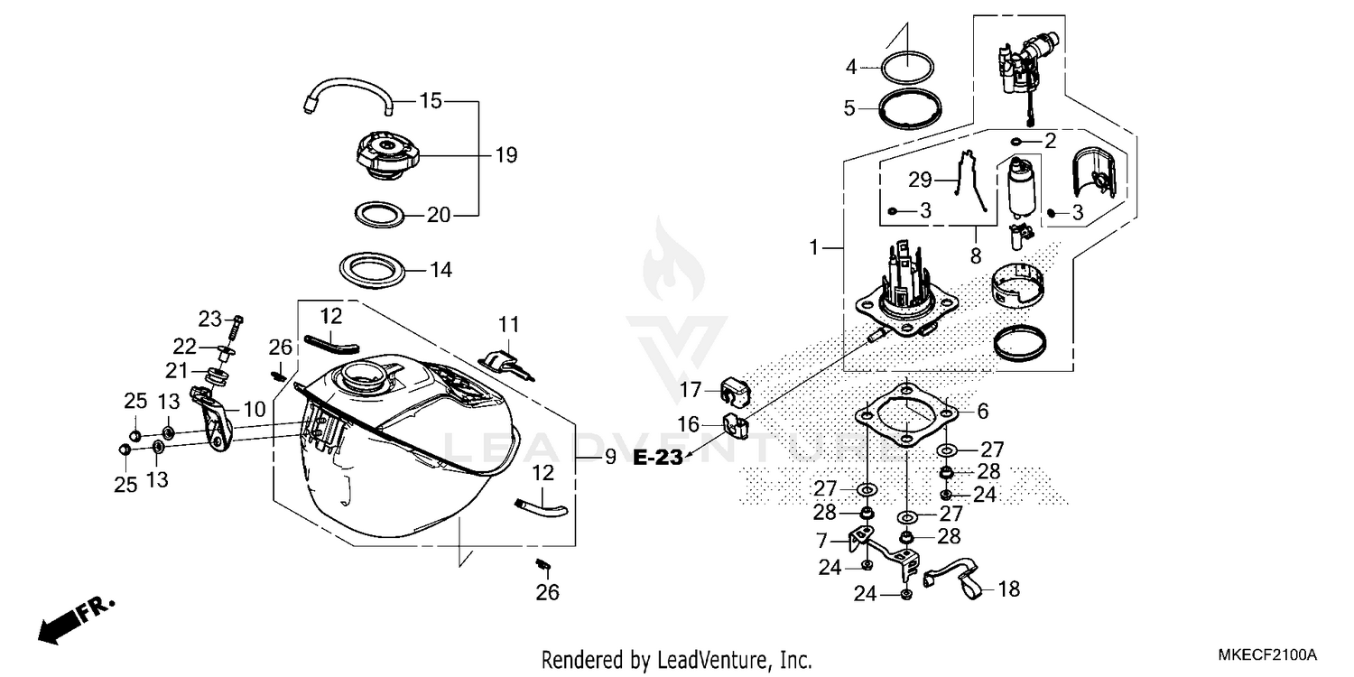 Assembly diagram