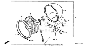 Headlight (1) Schematic