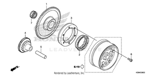 Starting Clutch Schematic