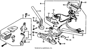 Handlebar + Top Bridge Schematic