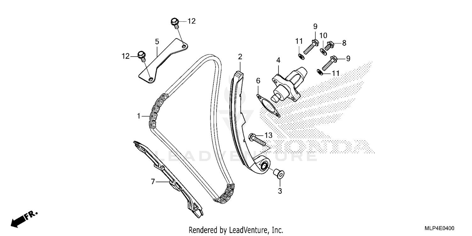 CAM CHAIN@TENSIONER