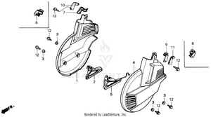 Front Wheel Cover Schematic