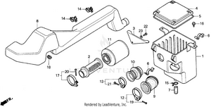 Air Cleaner Schematic