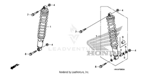 Front Shock Absorber Schematic