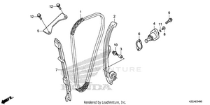 Cam Chain@tensioner Schematic