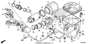 Air Cleaner Schematic