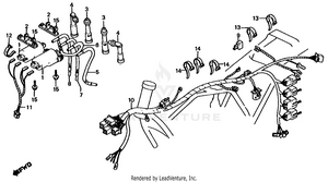 Wire Harness + Ignition Coil Schematic