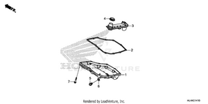 Oil Pan Schematic