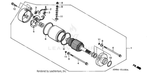 Starter Motor Schematic