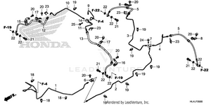 Brake Pipe (1) Schematic
