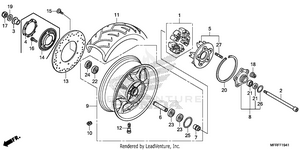 Rear Wheel (2) Schematic