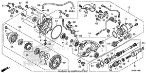 Front Final Gear Schematic