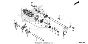 Gearshift Drum Schematic