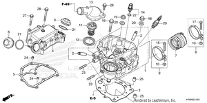 Cylinder Head Schematic
