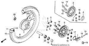 Rear Wheel Schematic