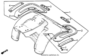 Rear Splash Guard Schematic