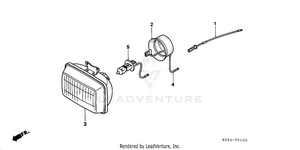 Headlight Unit Schematic