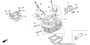 Cylinder Head Schematic