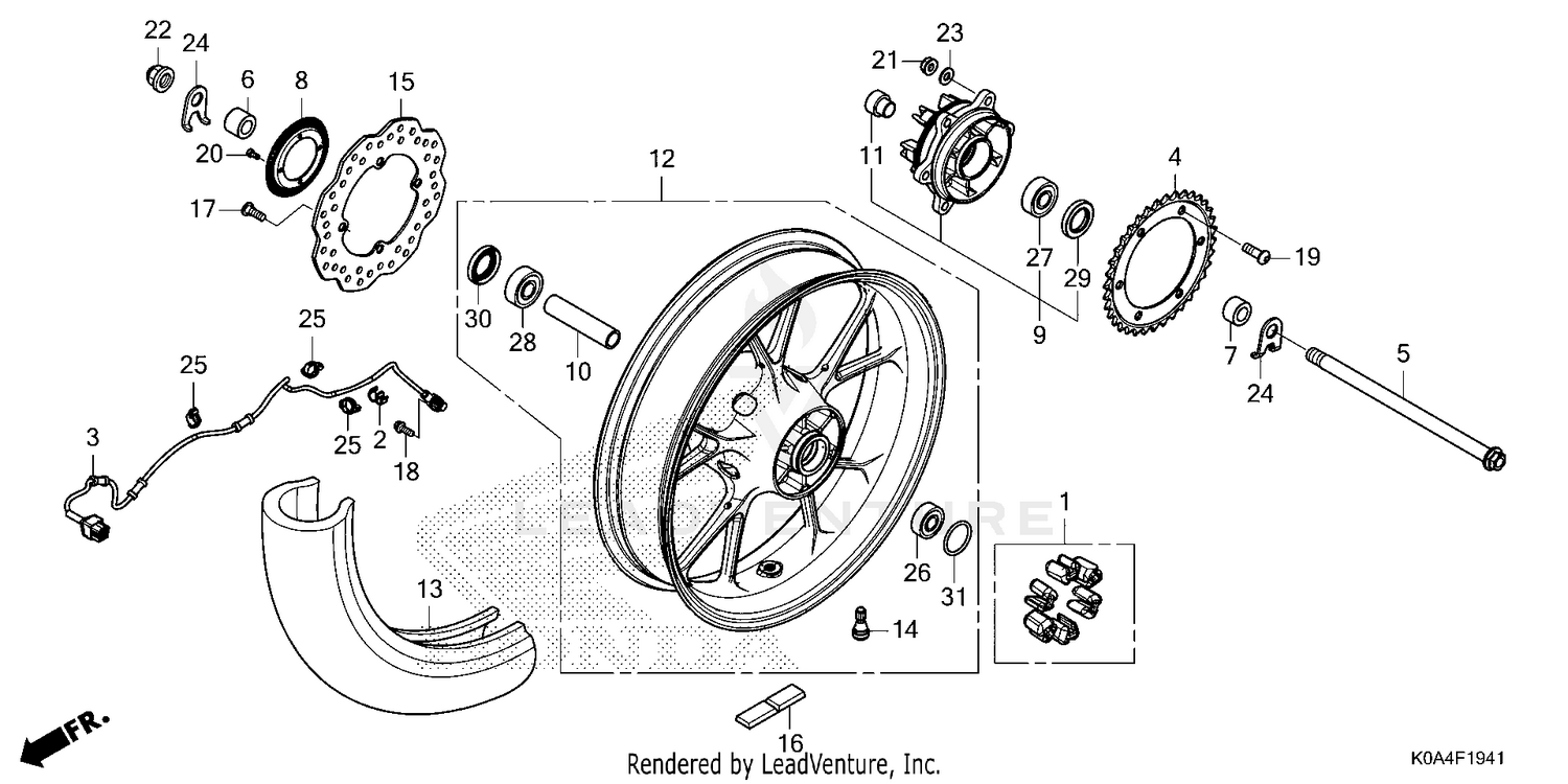 REAR WHEEL (2)