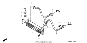 Oil Cooler Schematic