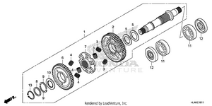 Final Driven Shaft Schematic
