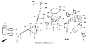 Air Box + Oil Catch Tank Schematic
