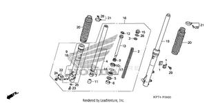 Front Fork Schematic