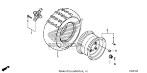 Rear Wheel Schematic