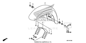 Front Fender (1) Schematic