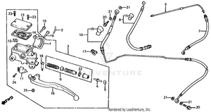 Clutch Master Cylinder Schematic