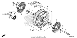 Front Wheel Schematic