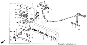 Clutch Master Cylinder Schematic