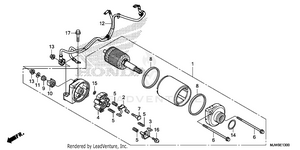 Starter Motor Schematic