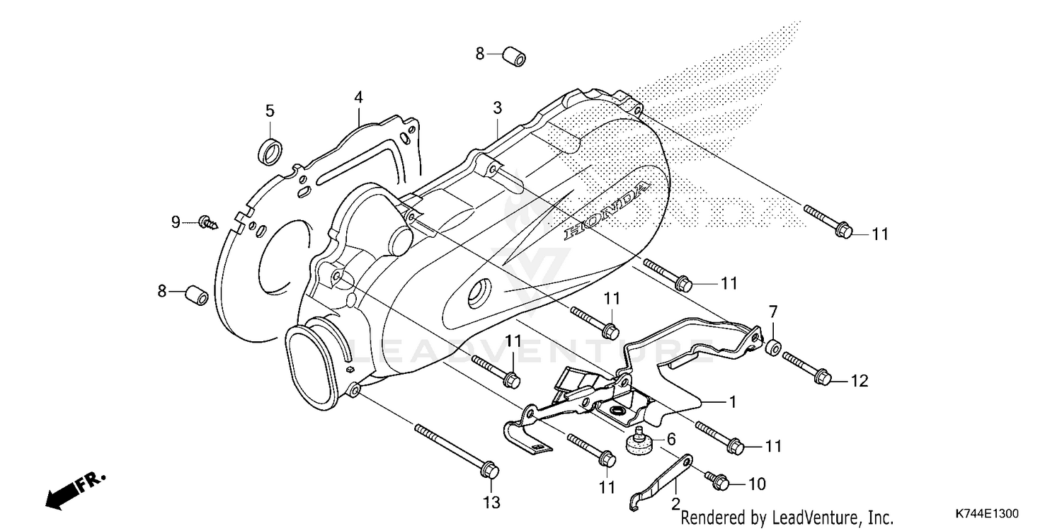 LEFT CRANKCASE COVER