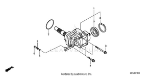 Side Gear Case Schematic
