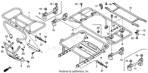 Trx 200dcarrier 91-94 Schematic