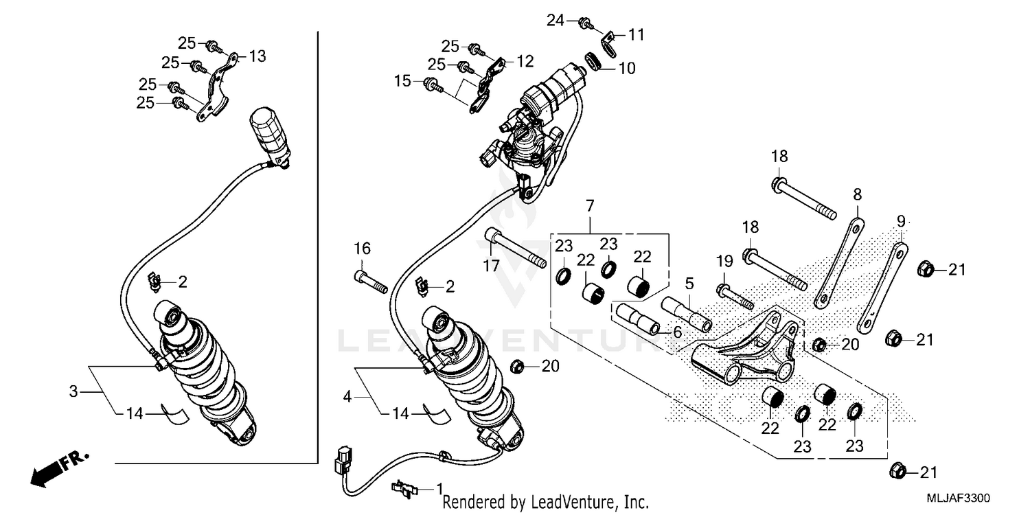REAR SHOCK ABSORBER