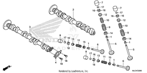 Camshaft@valve Schematic