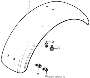 Rear Fender Schematic