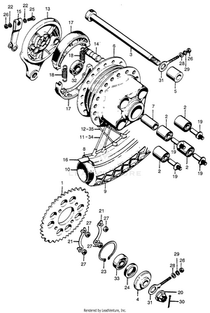 Rear Wheel Schematic
