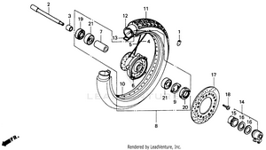 Front Wheel Schematic