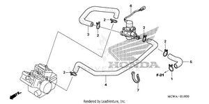 Air Injection Control    Valve Schematic