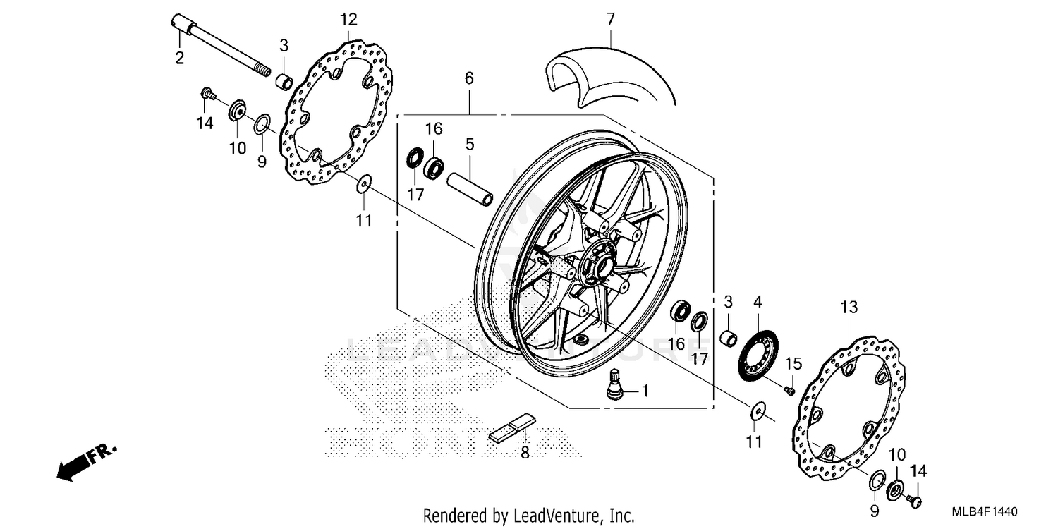 FRONT WHEEL