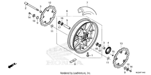 Front Wheel Schematic