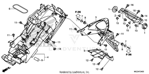 Rear Fender Schematic