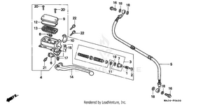 Clutch Master Cylinder Schematic