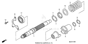 Primary Shaft Schematic