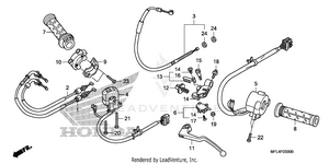 Handle Lever@switch@cable Schematic