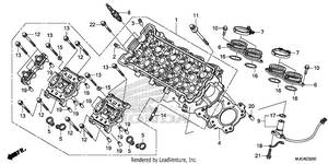 Cylinder Head Schematic