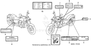 Caution Labels Schematic